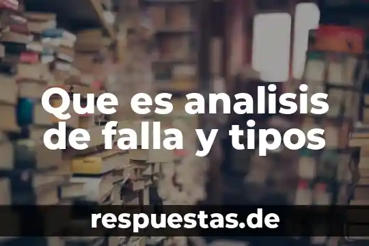 Que es una falla de canbus en planta de electricidad 5 Que es analisis de falla y tipos