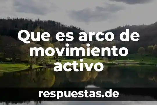Que es un divisor de señal activo 7 Que es arco de movimiento activo