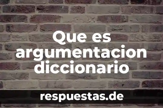 Que es equidad significado diccionario 3 Que es argumentacion diccionario