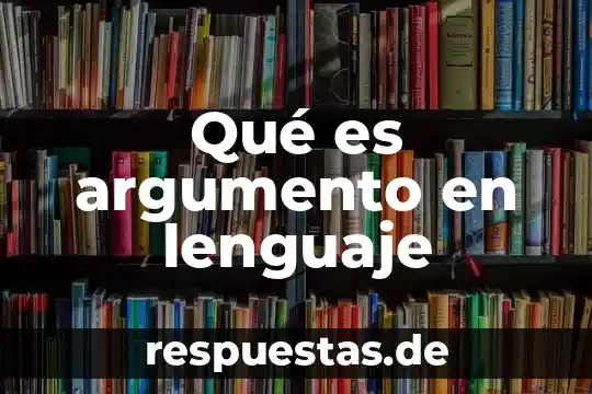Que es un sensor numericos 7 Qué es argumento en lenguaje