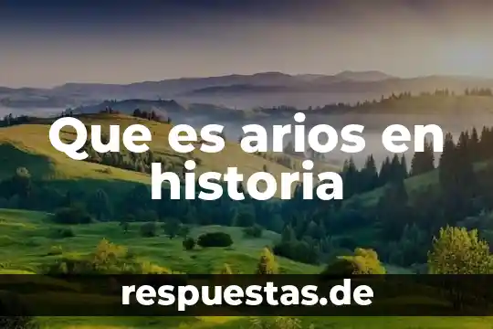 Que es la historia para el marxismo 5 Que es arios en historia