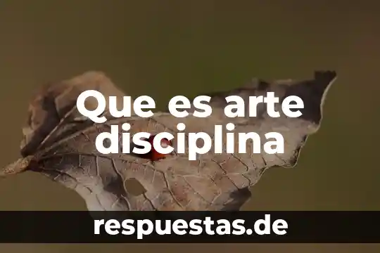 Que es el arte iberoamericano 3 Que es arte disciplina