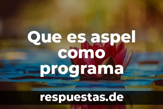 Programa de estancias infantiles que es 6 Que es aspel como programa