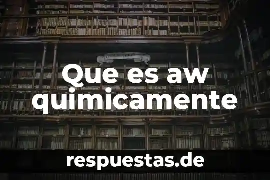 Qué es la electricidad y químicamente cómo se conduce 3 Que es aw quimicamente