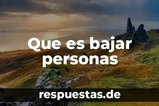 Que es bueno para bajar temperatura 3 Que es bajar personas