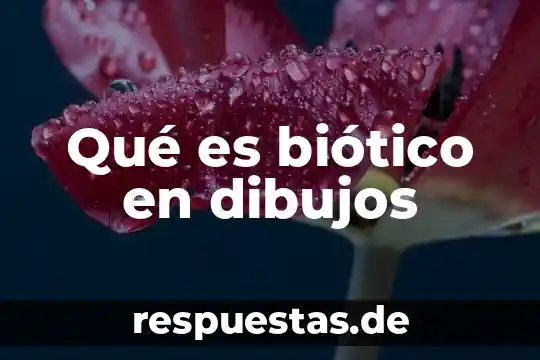 Que es erotismo dibujos 6 Qué es biótico en dibujos