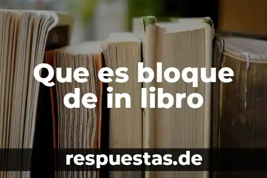 Que es el trueque libro historia 3 Que es bloque de in libro