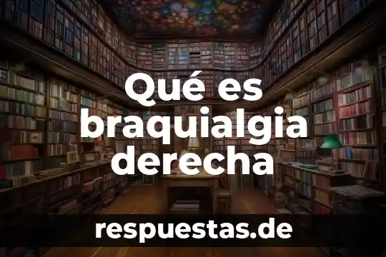 Qué es la música sexosa 4 Qué es braquialgia derecha