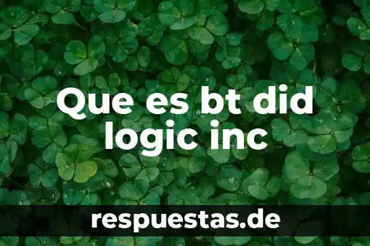 Qué es la música sexosa 6 Que es bt did logic inc