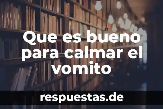 Que es ser bueno y malo pptx 5 Que es bueno para calmar el vomito