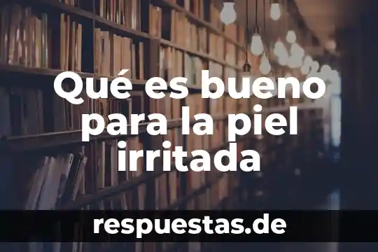Qué es un sistema de defensa de la piel 8 Qué es bueno para la piel irritada