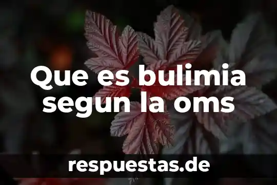 Que es el interes compuesto segun autores 7 Que es bulimia segun la oms