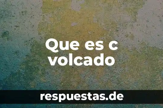 Qué es paradigma de programación utiliza C 8 Que es c volcado