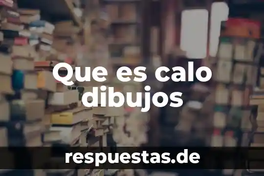 Que es erotismo dibujos 7 Que es calo dibujos