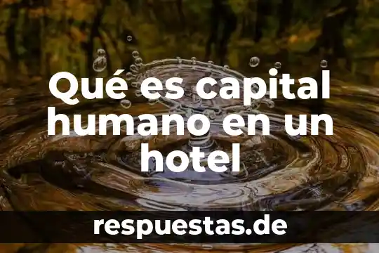 Que es el ser humano para blas pascal 5 Qué es capital humano en un hotel