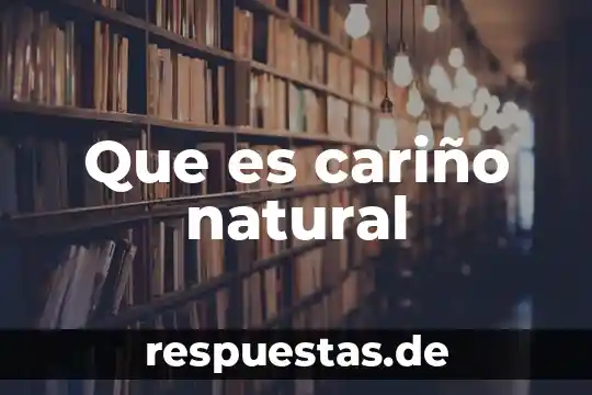 Qué es la ley natural y la conciencia 7 Que es cariño natural