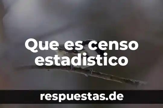 Para que es el estadístico de poisson 7 Que es censo estadistico