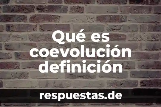 Qué es una carga triangular definición 5 Qué es coevolución definición