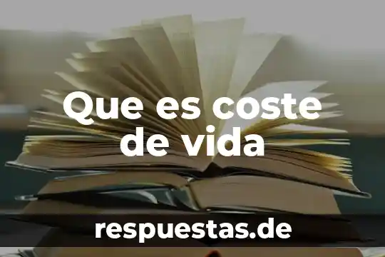 Vida virtual que es 6 Que es coste de vida