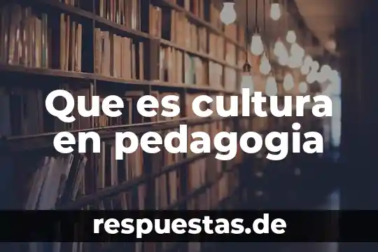 Cultura afro que es 6 Que es cultura en pedagogia