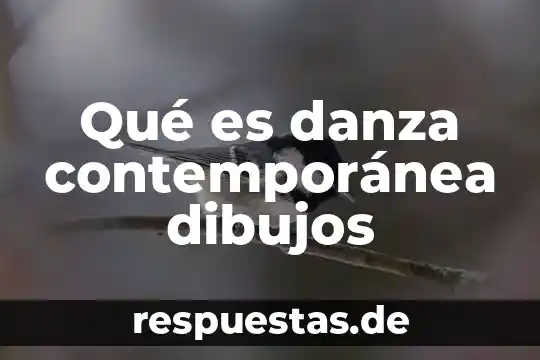Que es la cultura mixteca con dibujos 3 Qué es danza contemporánea dibujos