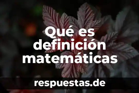 Que es combinacion en matemáticas yahoo 3 Qué es definición matemáticas