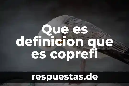 Qué es la meracdotecnia definición 8 Que es definicion que es coprefi