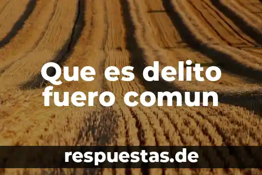 Qué es el fuero militar en Colombia definición 3 Que es delito fuero comun