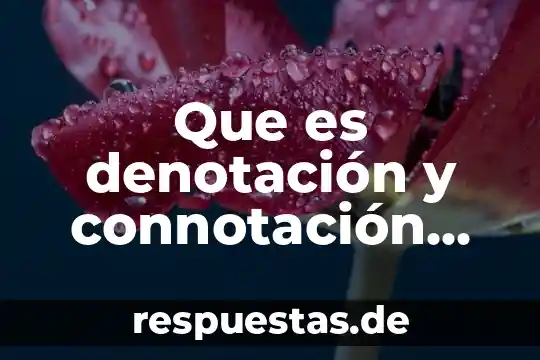 Qué es decodificar en arte 4 Que es denotación y connotación en el arte