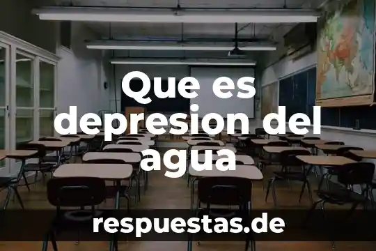 Que es el significado de biblia 7 Que es depresion del agua