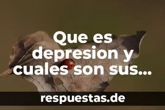 Que es conocimiento y cuales son sus elelmentos 8 Que es depresion y cuales son sus causas