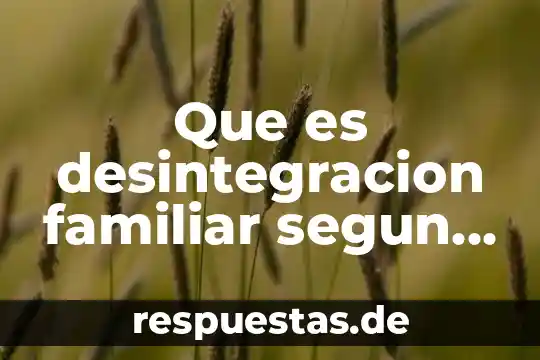Que es mercadotecnia directa según autores 4 Que es desintegracion familiar segun autores
