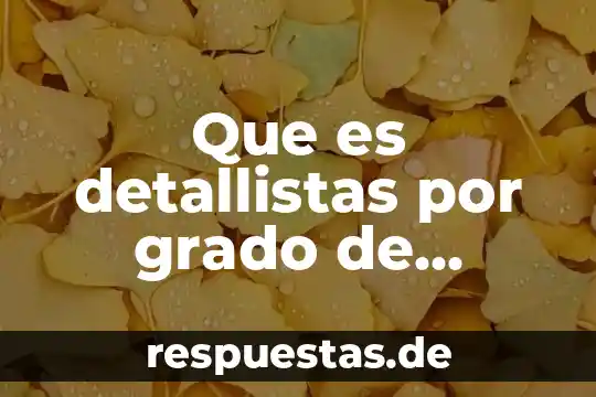 Que es el servicio pps en eeuu 6 Que es detallistas por grado de servicio prestado