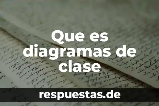 Diagramas de actividades que es 6 Que es diagramas de clase