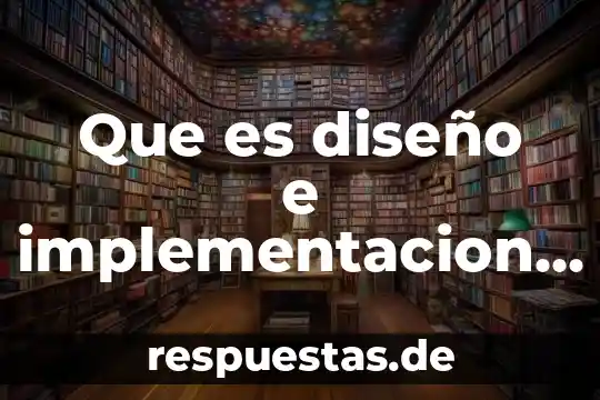 Que es concepto en base de datos 3 Que es diseño e implementacion de base de datos