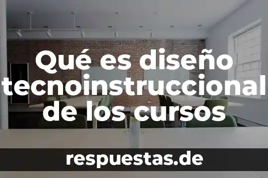 Qué es triz en diseño 4 Qué es diseño tecnoinstruccional de los cursos