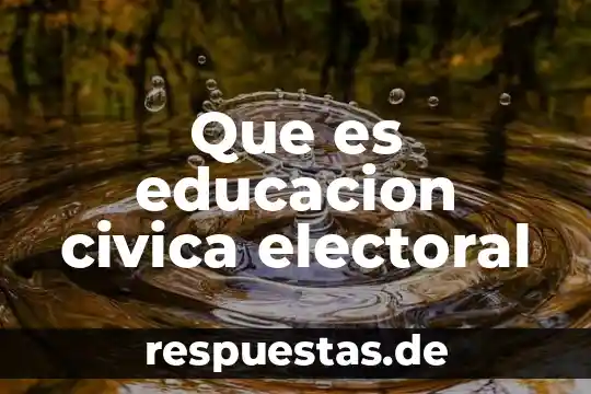 Que es justicia social formacion civica y etica 5 Que es educacion civica electoral