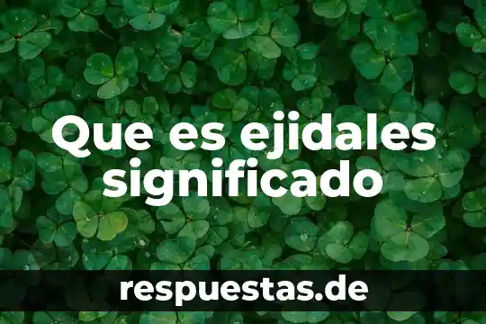 Que es exclamar significado 6 Que es ejidales significado