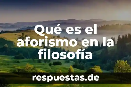 Qué es cínicos en filosofía 7 Qué es el aforismo en la filosofía