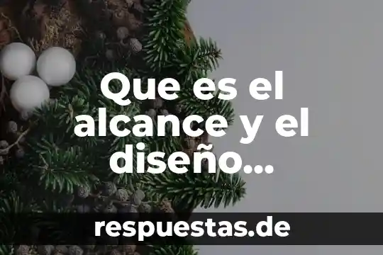 Qué es la diseño metodológico de hipótesis en un proyecto 7 Que es el alcance y el diseño metodológico