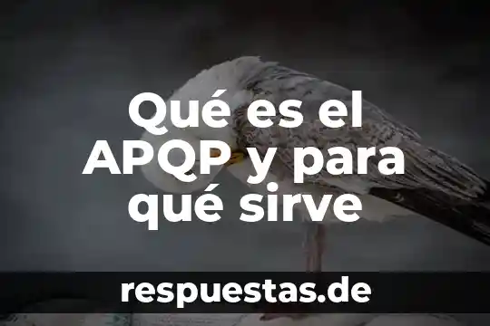 Qué es el APQP y para qué sirve