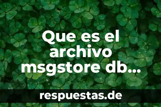 Que es el archivo msgstore db crypt