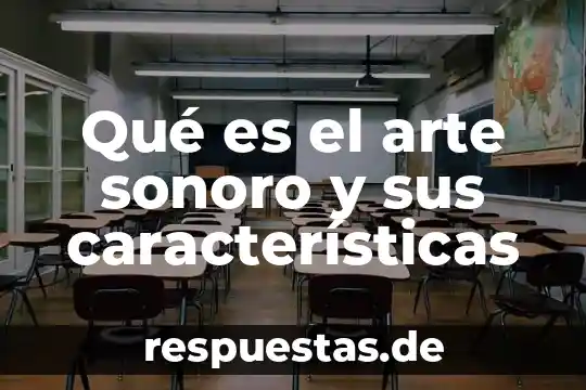 Arte psicodelico que es 4 Qué es el arte sonoro y sus características