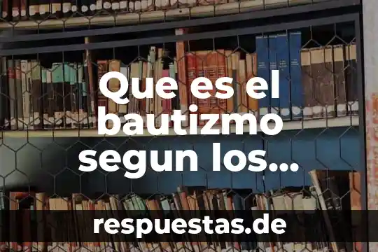 Que es negociacion segun autores 8 Que es el bautizmo segun los mormones