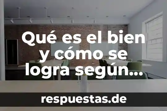 Qué es el bien y cómo se logra según platon