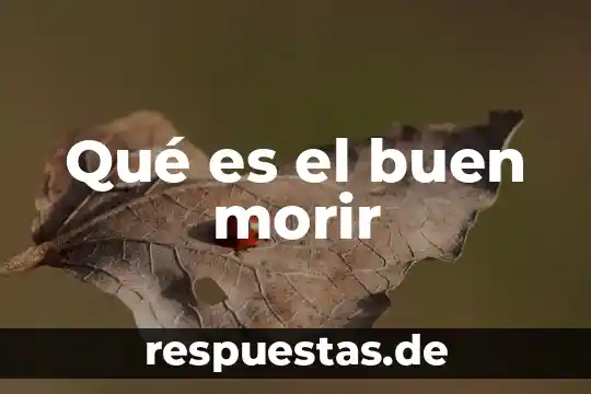 El que es buen gallo donde quiera canta significado 3 Qué es el buen morir