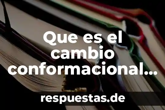 Qué es el producto enzima 3 Que es el cambio conformacional de una enzima