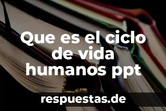 Que es ser asistente de recursos humanos 4 Que es el ciclo de vida humanos ppt