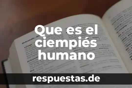 Que es lo q el ser humano exala y inala 7 Que es el ciempiés humano