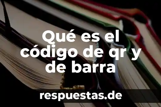 Qué es una doble barra de campos 7 Qué es el código de qr y de barra